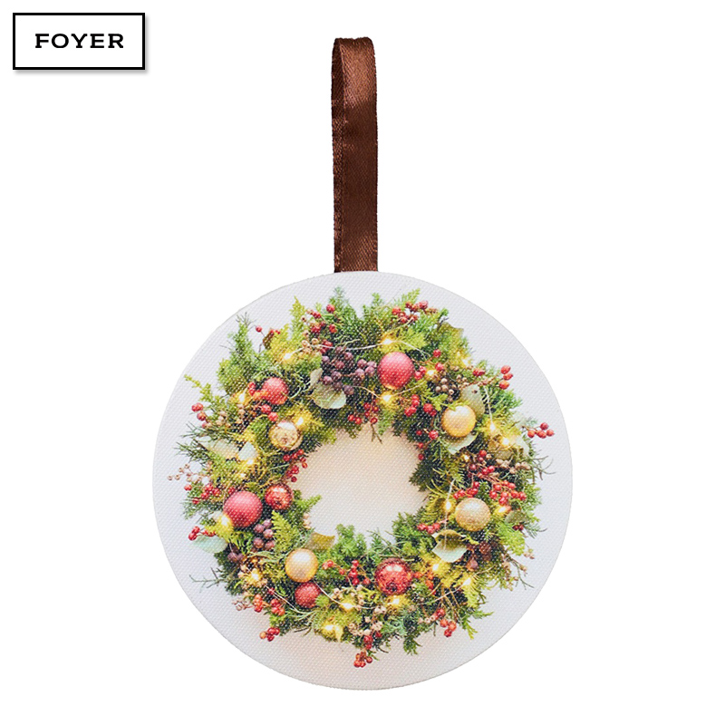 ■FOYER（ホワイエ）■■クリスマスグッズ■■2026X'mas　新作■　HE ルミナスキャンパス　グリーンリース
