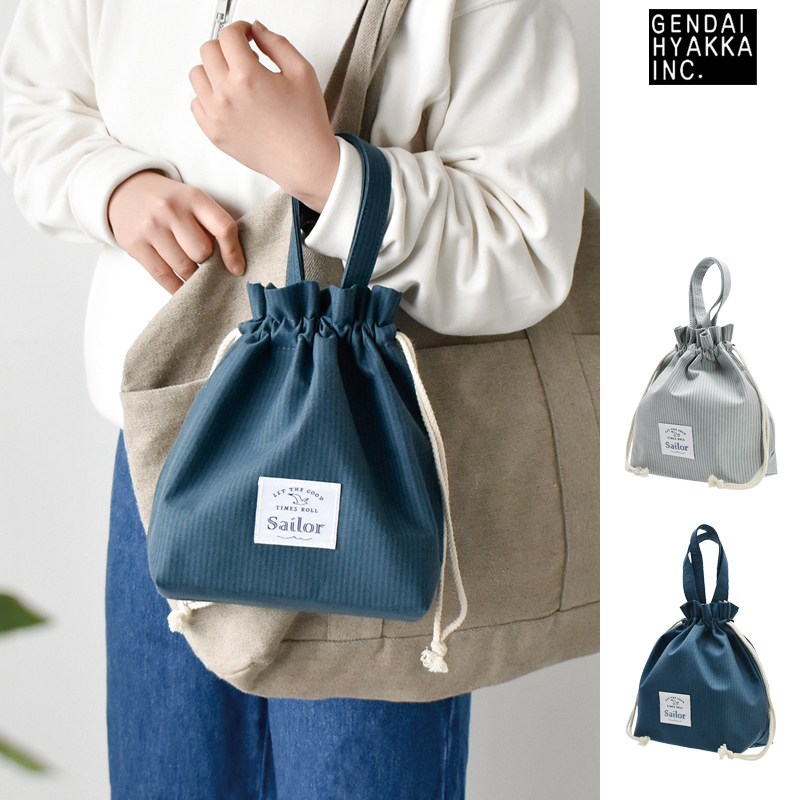 ■現代百貨■■2025AW　先行予約■　Sailor　ランチバッグ　ピンストライプ