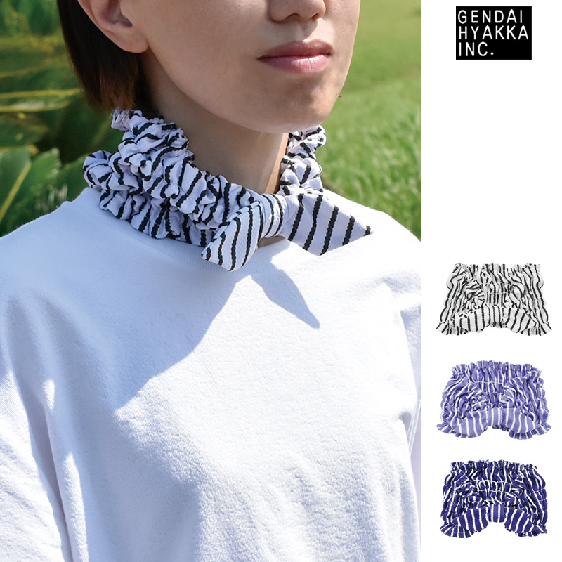 ■現代百貨■■2026SS　先行予約■　STRIPE　ネッククーラー