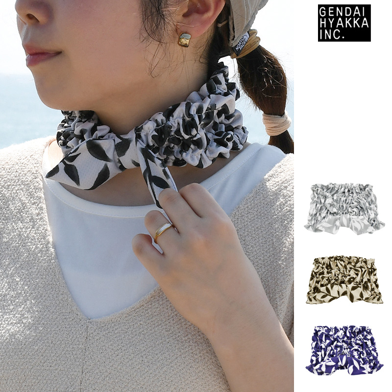 ■現代百貨■■2026SS　先行予約■　FLOWER　ネッククーラー