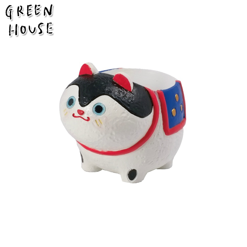 ■GREEN HOUSE(グリーンハウス）■■お正月グッズ■　ミニミニレジンポット　犬張子