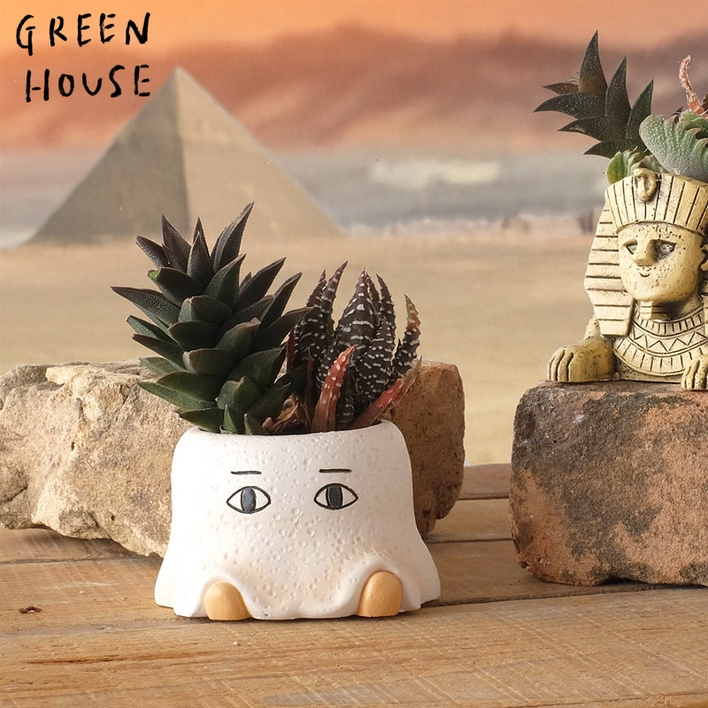 ■GREEN HOUSE(グリーンハウス）■■2025SS　先行予約■　リトルレジンポット　メジェド