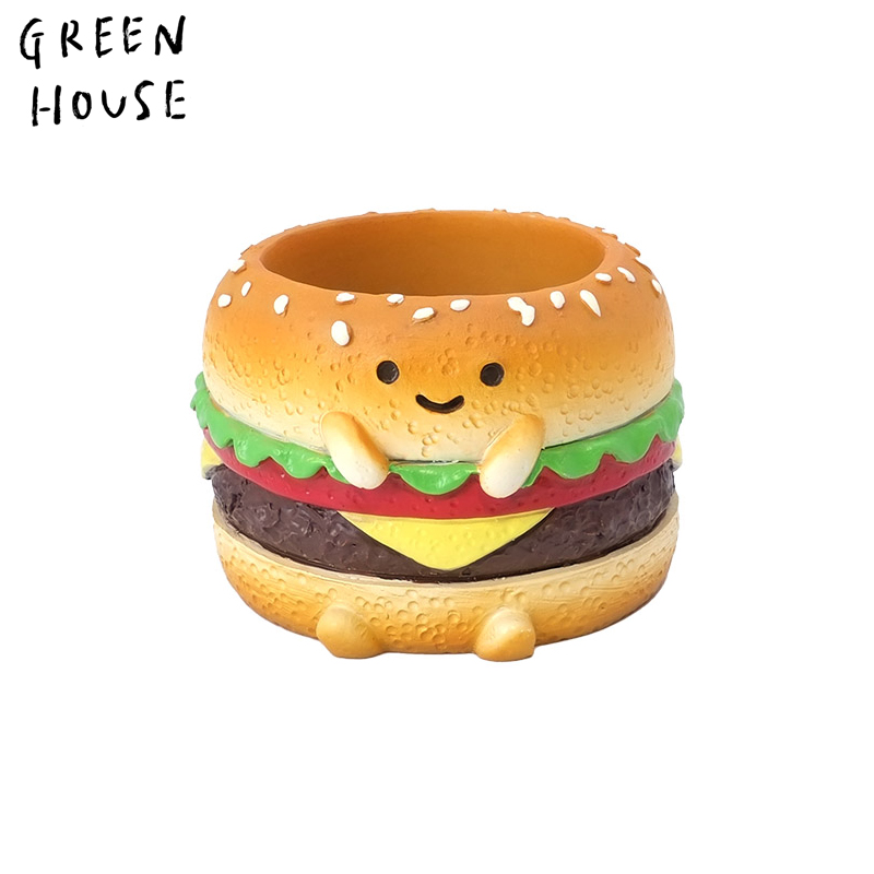 ■GREEN HOUSE(グリーンハウス）■■2025SS　先行予約■　リトルレジンポット　ハンバーガー