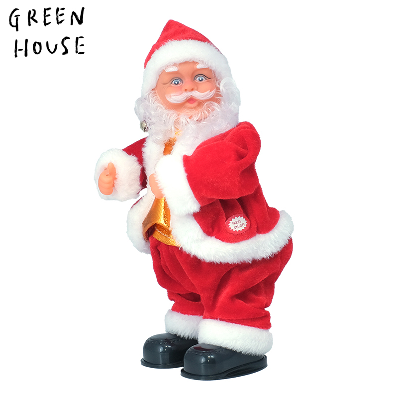 ■GREEN HOUSE(グリーンハウス）■■2025X'mas　先行予約■　踊るサンタのおもちゃ　ヒップシェイク