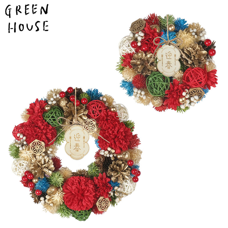 ■GREEN HOUSE(グリーンハウス）■■2026　お正月グッズ　先行予約■　ジャパネスクリース　ハイカラ拍子