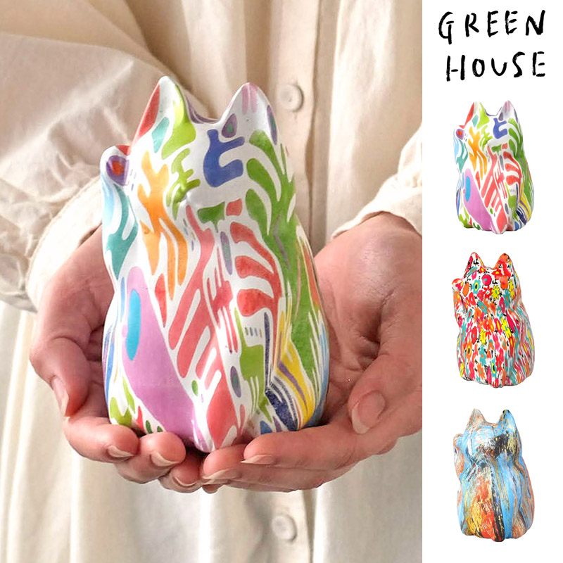 ■GREEN HOUSE(グリーンハウス）■■2026　お正月グッズ　先行予約■　デコアートオーナメント　まねきねこ