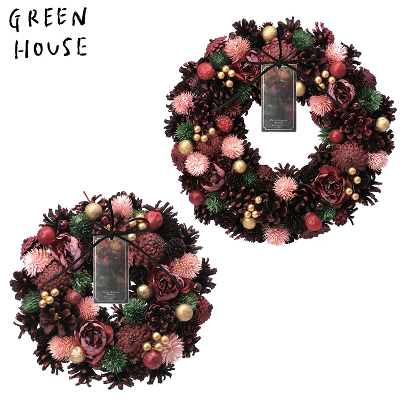 ■GREEN HOUSE(グリーンハウス）■■2026ハロウィン　先行予約■　アートピースリース　ルノワール
