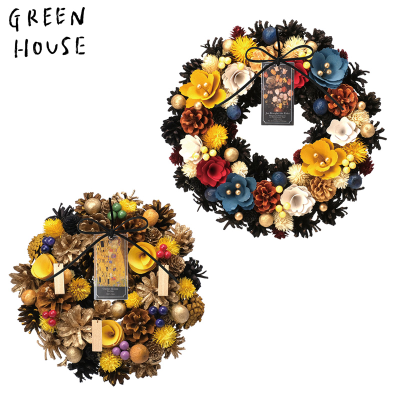 ■GREEN HOUSE(グリーンハウス）■■2026ハロウィン　先行予約■　アートピースリース　ブリューゲル