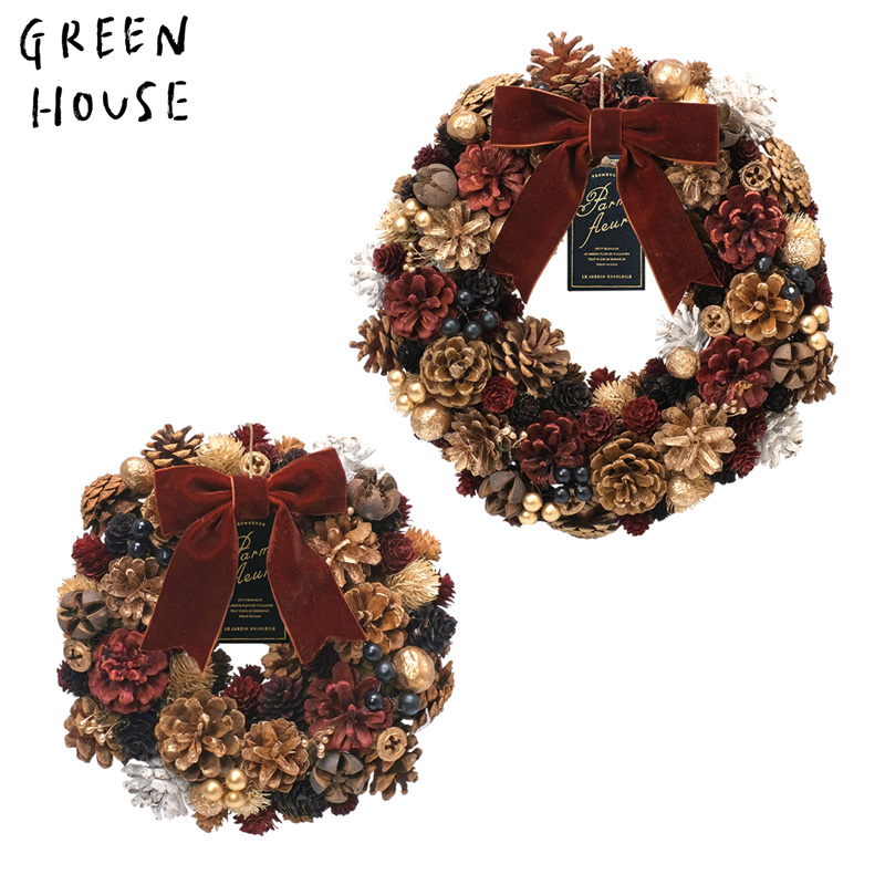 ■GREEN HOUSE(グリーンハウス）■■2026ハロウィン　先行予約■　HWナチュラルリース　メモワール