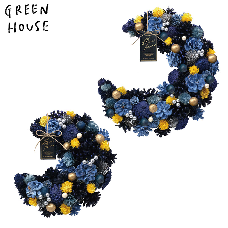 ■GREEN HOUSE(グリーンハウス）■■2026ハロウィン　先行予約■　HWクレッセントリース　星月夜