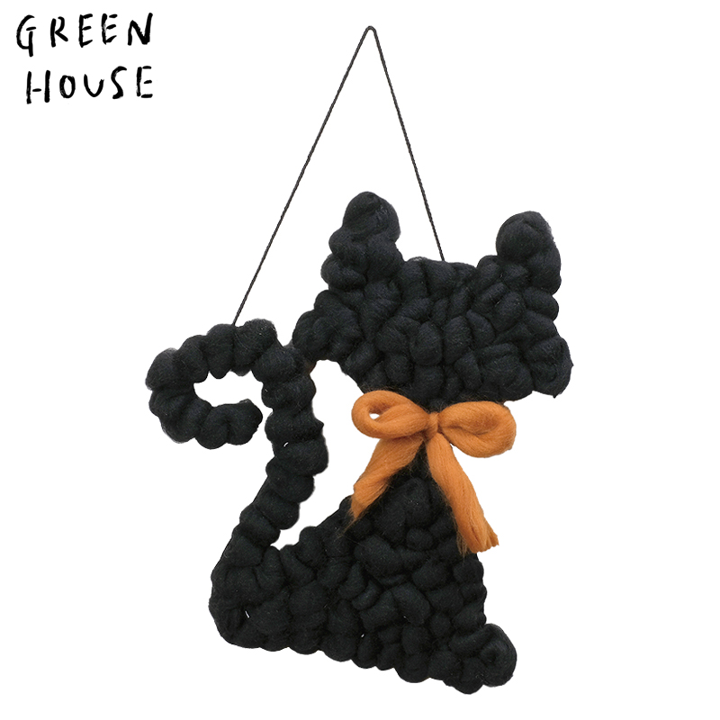 ■GREEN HOUSE(グリーンハウス）■■2026ハロウィン　先行予約■　タペストリー　くろねこ