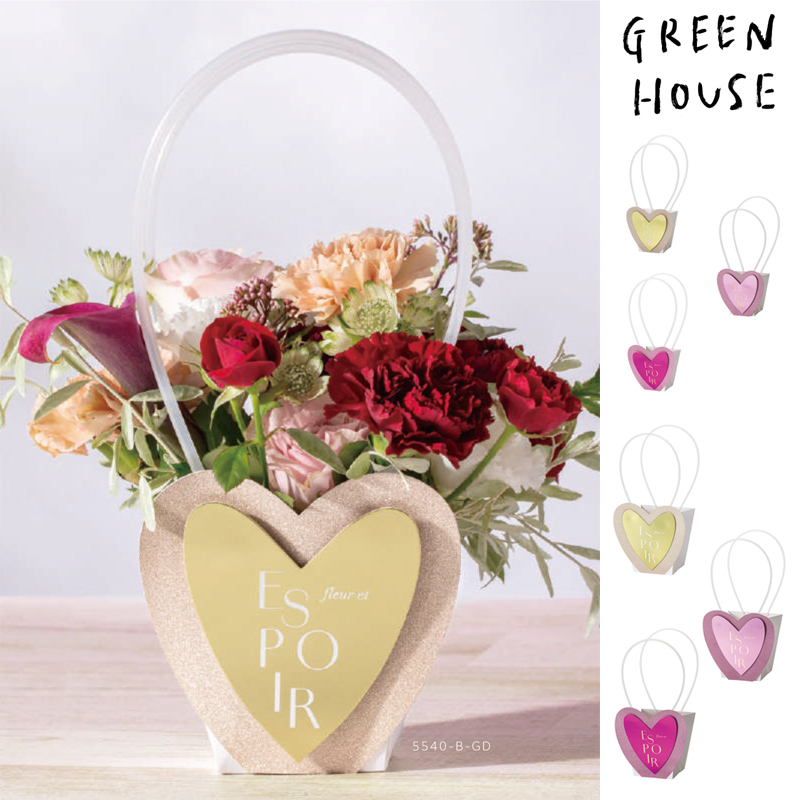 ■GREEN HOUSE(グリーンハウス）■■2026SS　新作■　スパークルハートバッグ