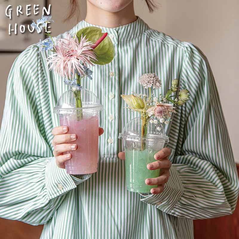 ■GREEN HOUSE(グリーンハウス）■■2026SS　新作■　クリアカフェカップ