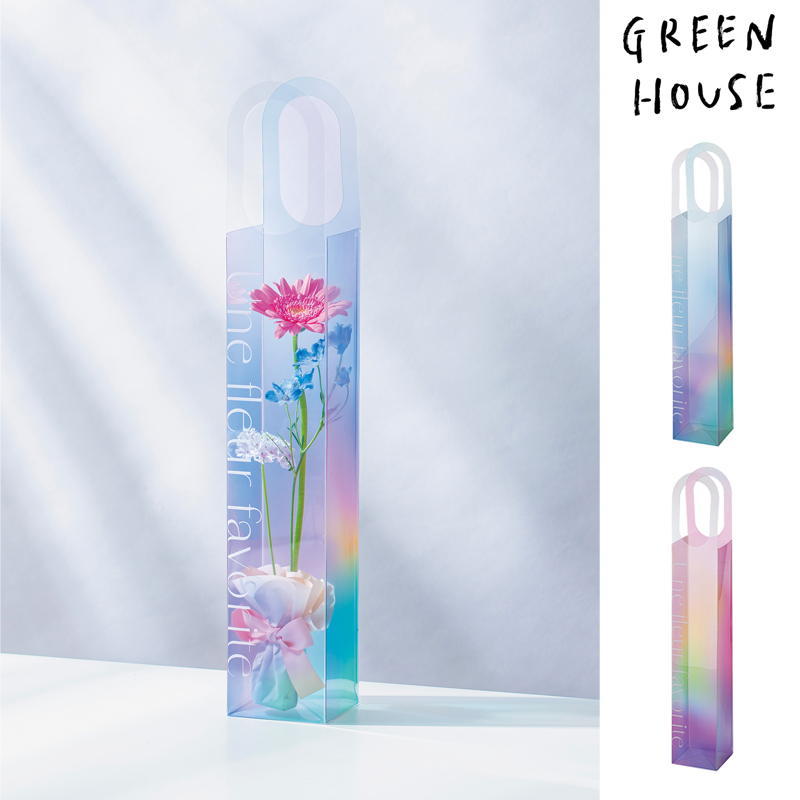 ■GREEN HOUSE(グリーンハウス）■■2026SS　新作■　クリアオーロラボックス