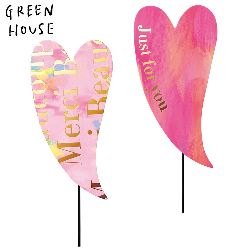 ■GREEN HOUSE(グリーンハウス）■■2026SS　先行予約■　ペーパーピック　ロングハート