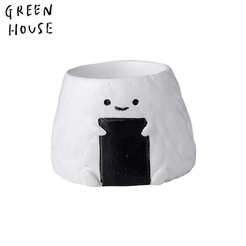 ■GREEN HOUSE(グリーンハウス）■■2026SS　先行予約■　リトルレジンポット　おにぎり
