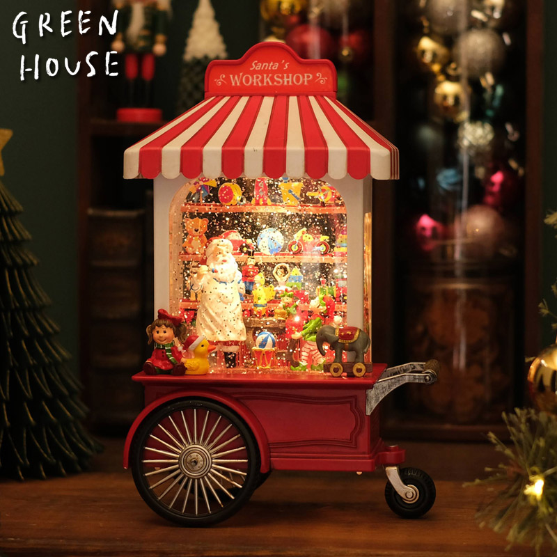 ■GREEN HOUSE(グリーンハウス）■■2026X'mas　先行予約■　ノルディックライト　サンタワゴン