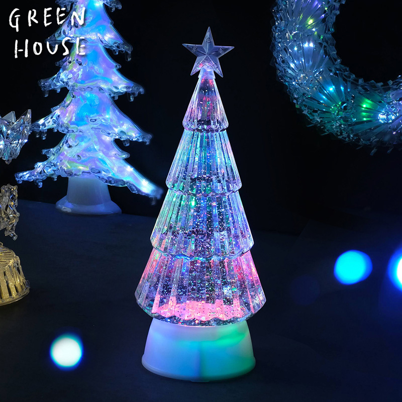 ■GREEN HOUSE(グリーンハウス）■■2026X'mas　先行予約■　クリスタルライト　ツリー