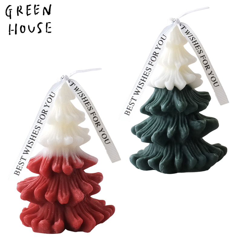 ■GREEN HOUSE(グリーンハウス）■■2026X'mas　先行予約■　キャンドル　レトロツートンツリー