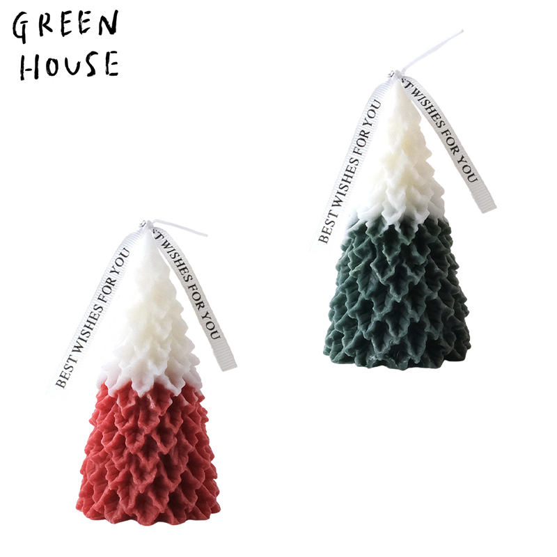 ■GREEN HOUSE(グリーンハウス）■■2026X'mas　先行予約■　キャンドル　ホーリーツートンツリー