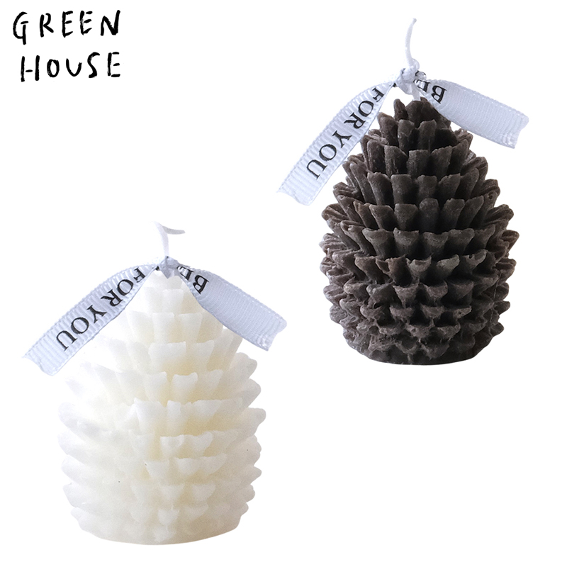 ■GREEN HOUSE(グリーンハウス）■■2026X'mas　先行予約■　キャンドル　松ぼっくり