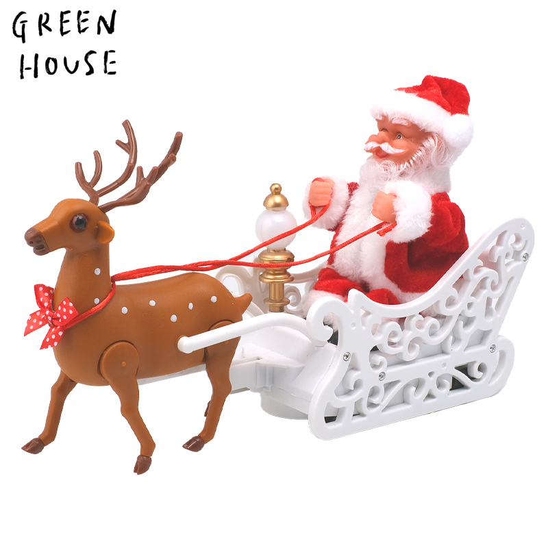 ■GREEN HOUSE(グリーンハウス）■■2026X'mas　先行予約■　ダンシングサンタ　そり