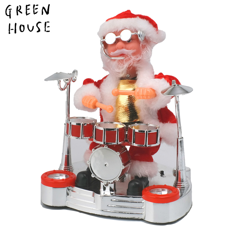 ■GREEN HOUSE(グリーンハウス）■■2026X'mas　先行予約■　ダンシングサンタ　ドラム