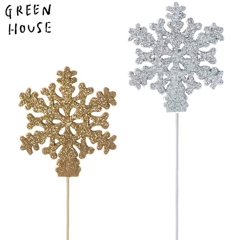 ■GREEN HOUSE(グリーンハウス）■■2026X'mas　先行予約■　グリッタースノーピック