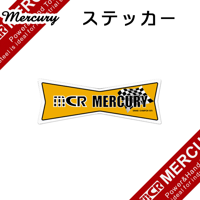 ■キーストーン■　MERCURY　ステッカー　GRAND CHAMPION