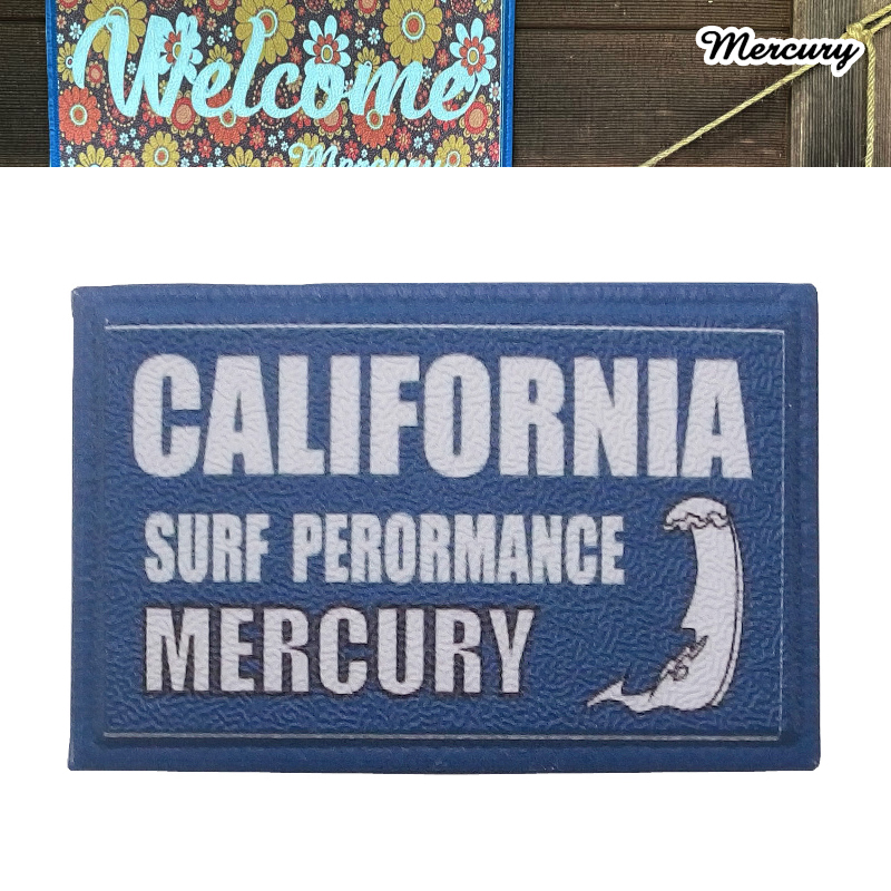 ■キーストーン■　マーキュリー　デコステッカー MINI　CALIFORNIA SURF