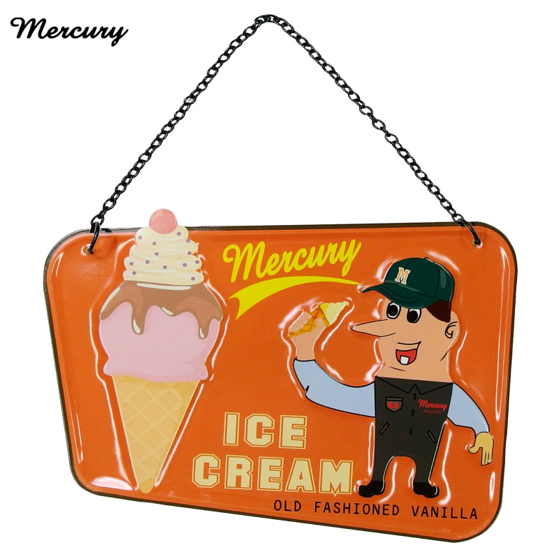 ■キーストーン■■2024AW　新作■　マーキュリー　エンボスティンサイン　IceCream