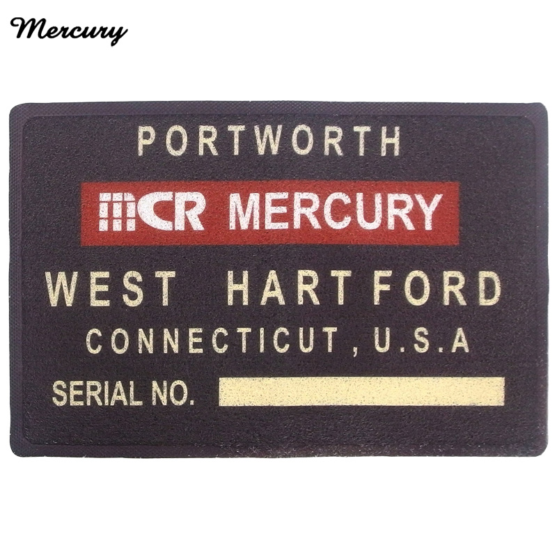 ■キーストーン■■2025AW　先行予約■　MERCURY　PVCガレージマット　WEST HARTFORD