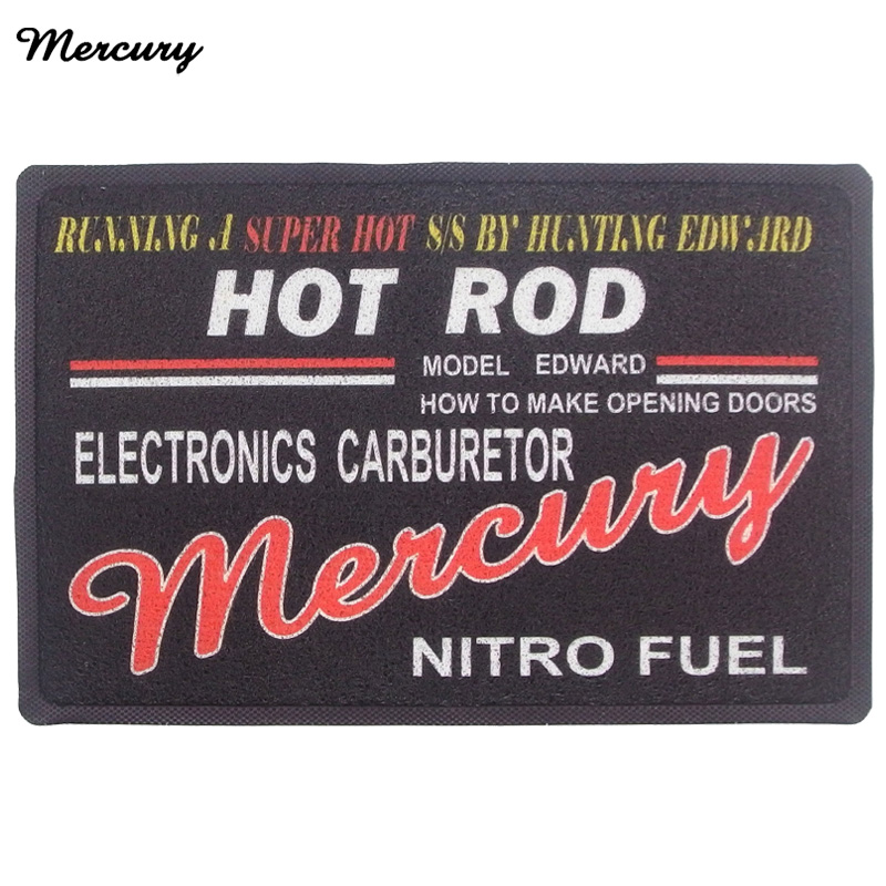 ■キーストーン■■2025AW　先行予約■　MERCURY　PVCガレージマット　HOT ROD