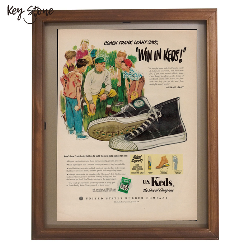 ■キーストーン■■2025AW　新作■　ヴィンテージフレームポスター　HIGH CUT