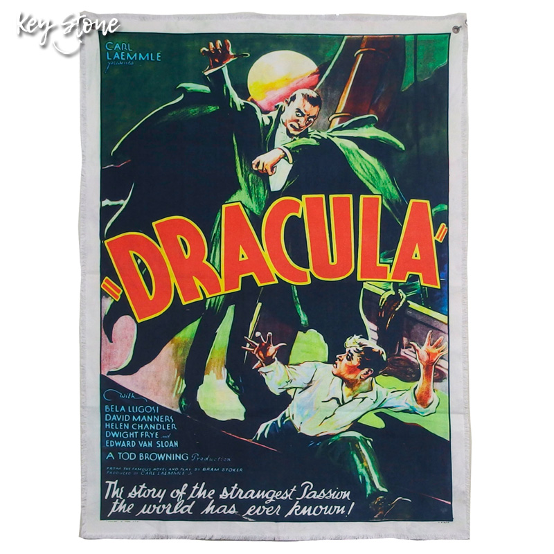■キーストーン■■2025SS　新作■　ムービーポスター　マルチクロス　DRACULA