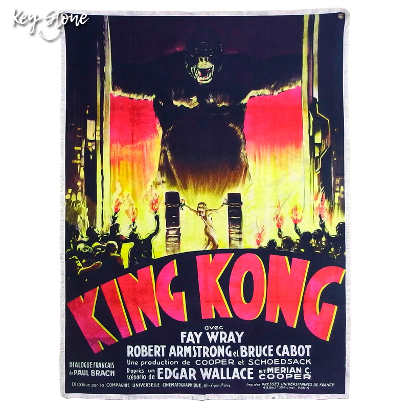 ■キーストーン■■2025SS　新作■　ムービーポスター　マルチクロス　KING KONG