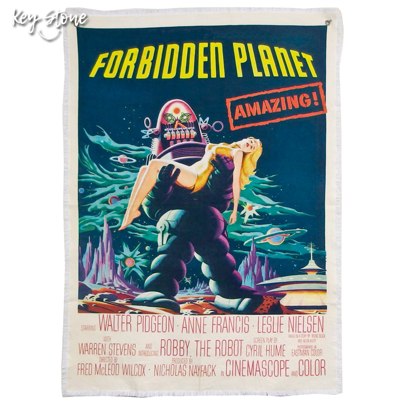 ■キーストーン■■2025SS　新作■　ムービーポスター　マルチクロス　FORBIDDEN PLANET