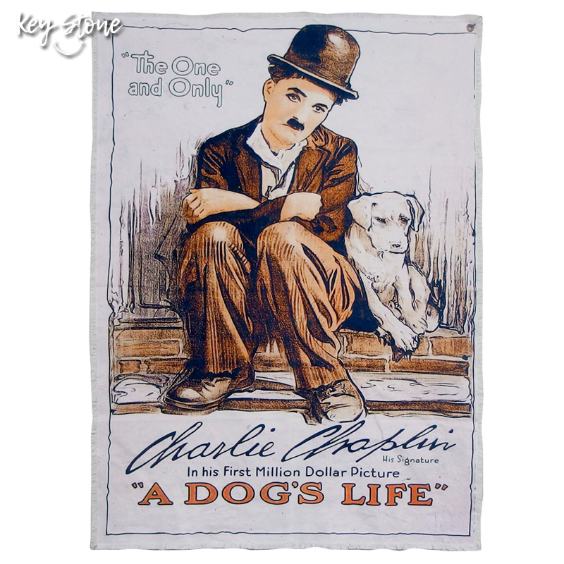 ■キーストーン■■2025SS　新作■　ムービーポスター　マルチクロス　A DOGS LIFE