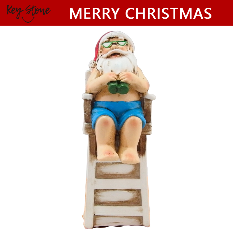 ■キーストーン■■2025X'mas　先行予約■　サーフクリスマス　ライフガードサンタ