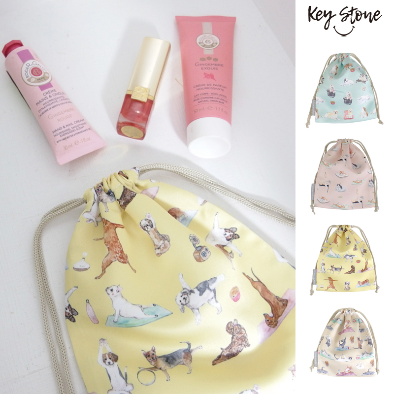 ■キーストーン■■2026SS　先行予約■　NyanWoof　巾着ポーチ