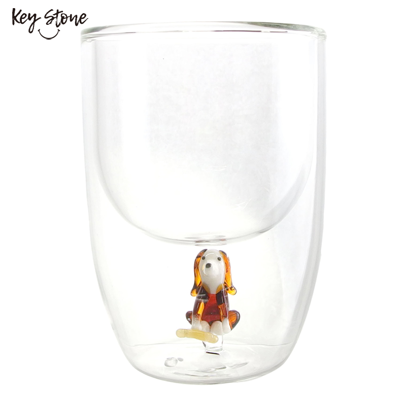 ■キーストーン■■2026SS　先行予約■　ダブルウォールグラスタンブラー　ビーグルボーン