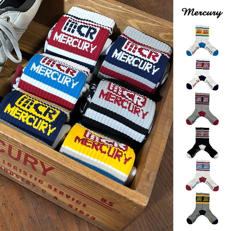 ■キーストーン■■2026SS　先行予約■　MERCURY　OLD STYLE SOCKS