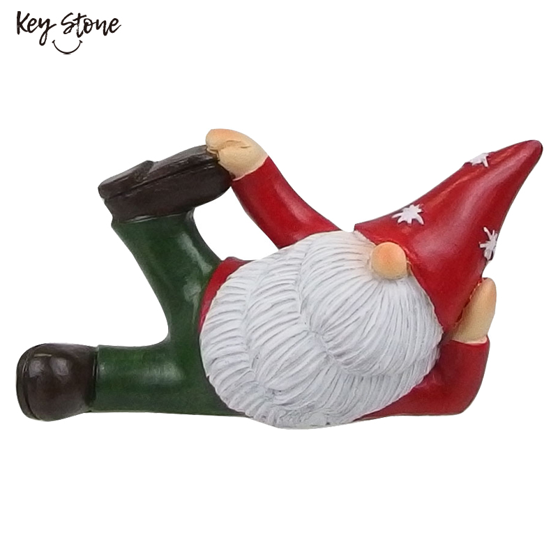 ■キーストーン■■2026X'mas　先行予約■　YOGAトムテ　横向きの脚上げのポーズ