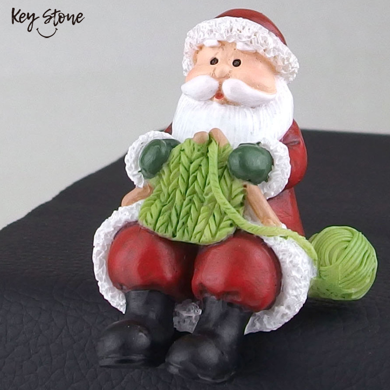 ■キーストーン■■2026X'mas　先行予約■　シッティングサンタ　 with KNIT