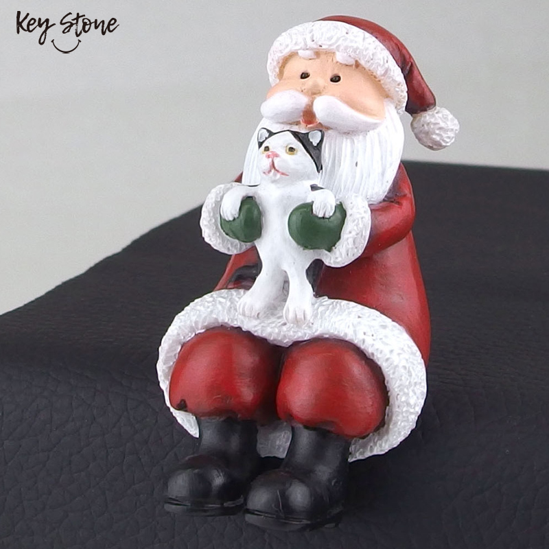 ■キーストーン■■2026X'mas　先行予約■　シッティングサンタ　 with CAT