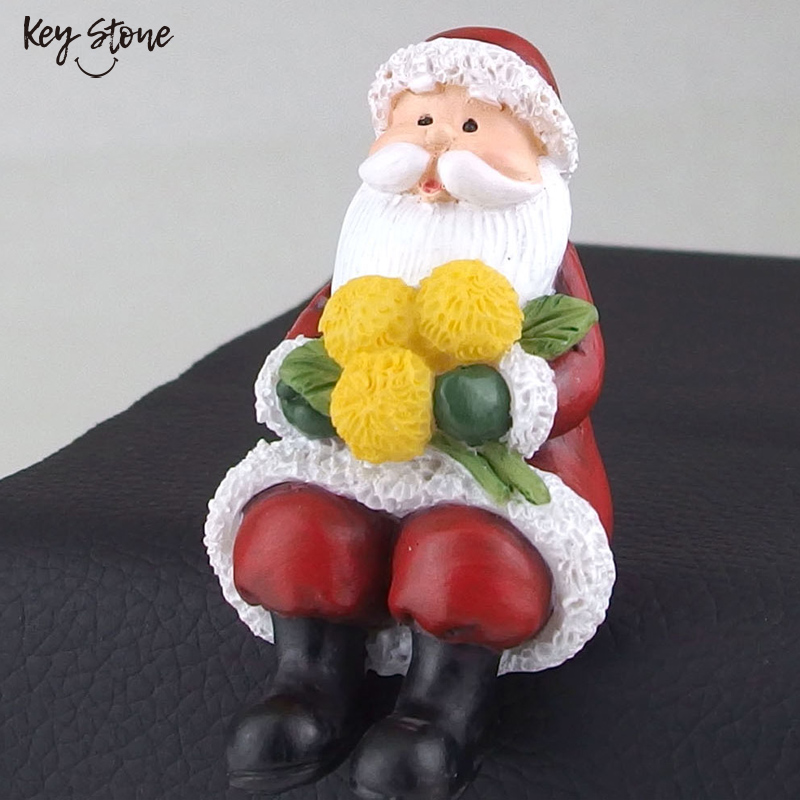 ■キーストーン■■2026X'mas　先行予約■　シッティングサンタ　 with FLOWER