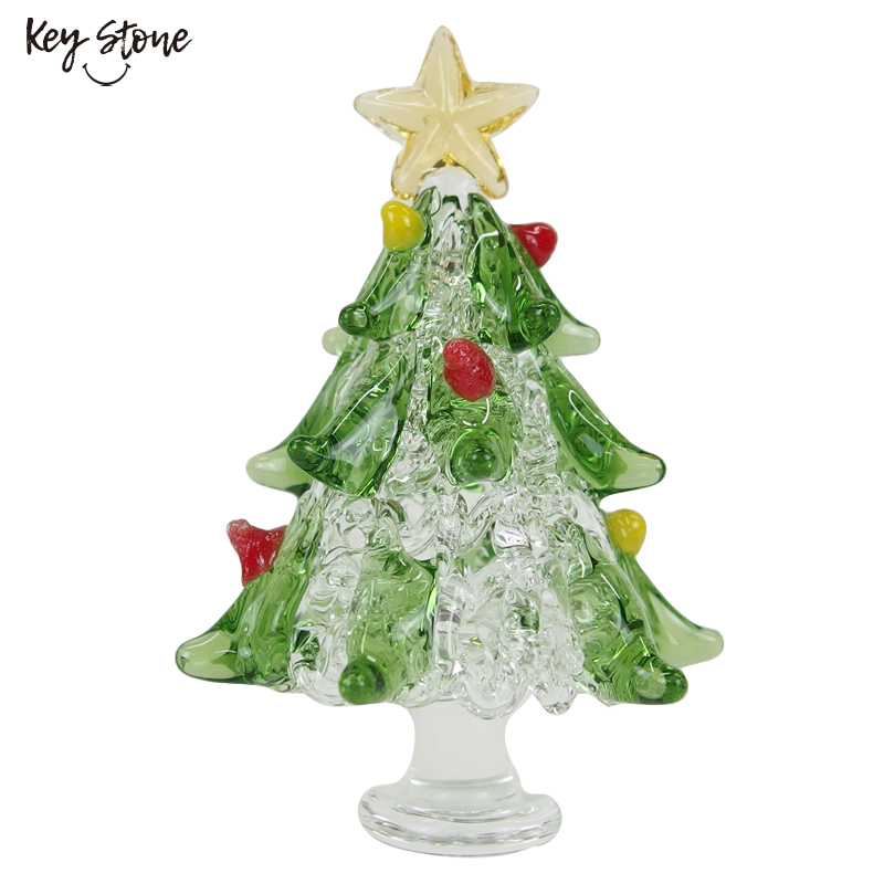 ■キーストーン■■2026X'mas　先行予約■　ガラスクリスマスツリー C