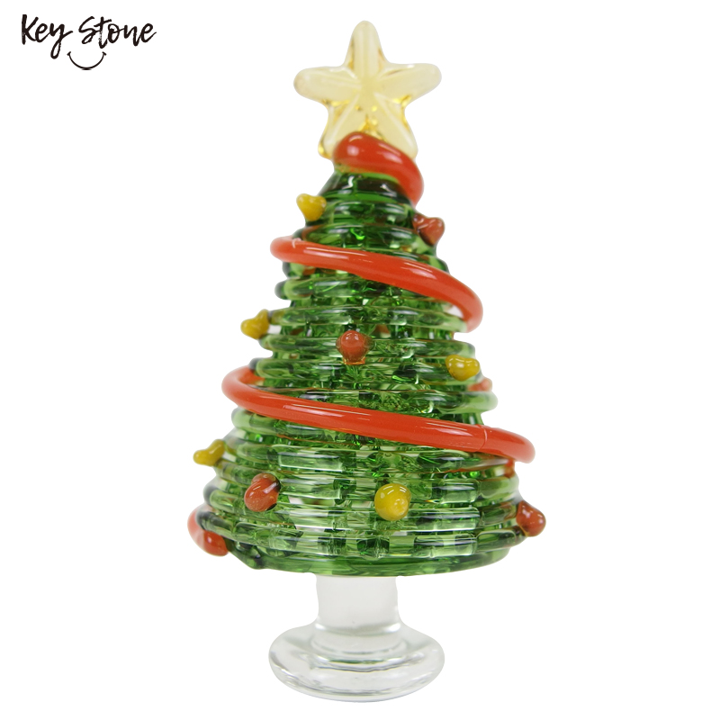 ■キーストーン■■2026X'mas　先行予約■　ガラスクリスマスツリー D