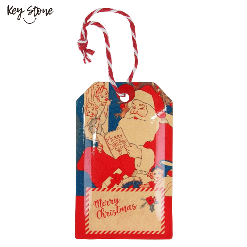 ■キーストーン■■2026X'mas　先行予約■　メタルクリスマスタグ Merry christmas