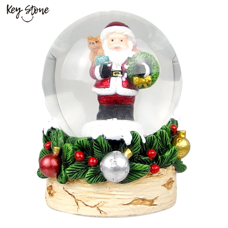 ■キーストーン■■2026X'mas　先行予約■　スノードーム45mm　サンタクロース